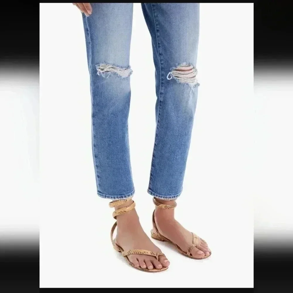 MOTHER DENIM THE TRICKSTER ANKLE - Cryin' On Holy Ground - Picture 2 of 9
